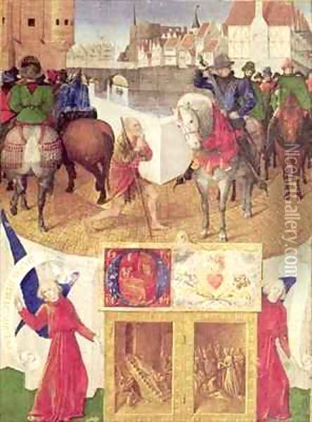 St Martin Oil Painting - Jean Fouquet