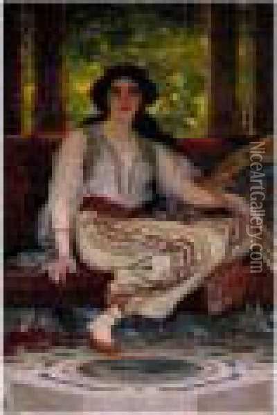 The Persian Girl Oil Painting - William Clarke Wontner