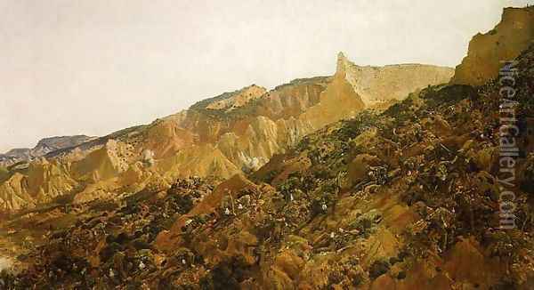 Anzac, the landing Oil Painting - George Lambert