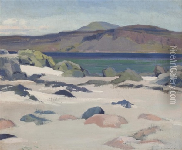 Iona, The North End Oil Painting - Francis Campbell Boileau Cadell