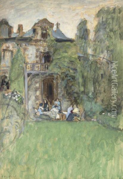 Dejeuner Sur L'herbe Oil Painting - Jean-Edouard Vuillard