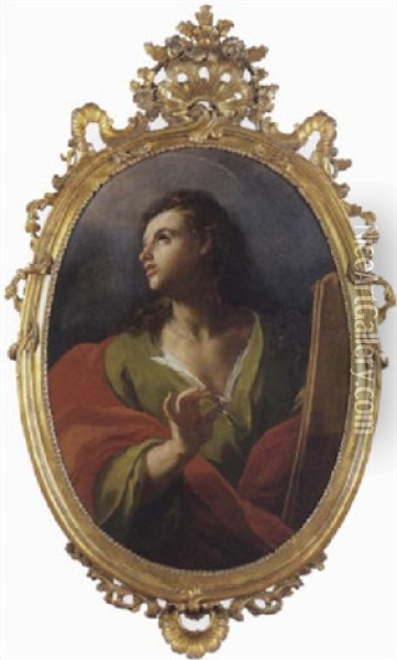 San Giovanni Evangelista Oil Painting - Giacomo del Po