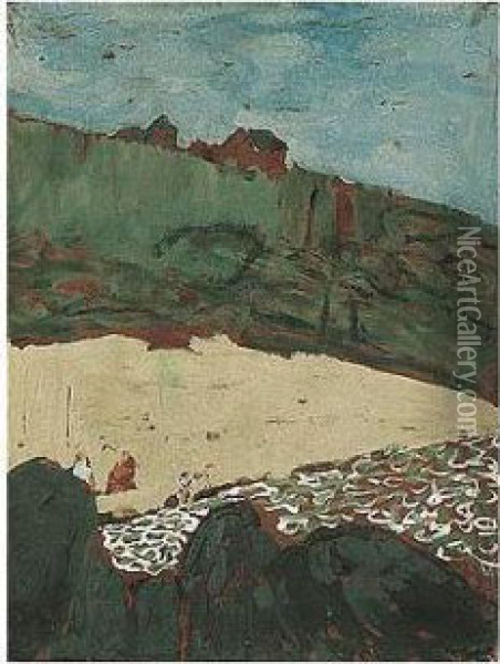 La Maison Dans La Dune Oil Painting - Jean-Edouard Vuillard
