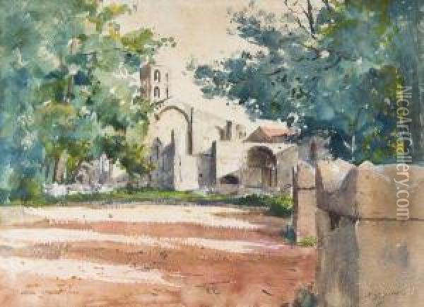 Arles 1900 Oil Painting - Jean, Dit Tancrede Bastet