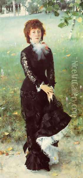 Madame Edouard Pailleron Oil Painting - John Singer Sargent