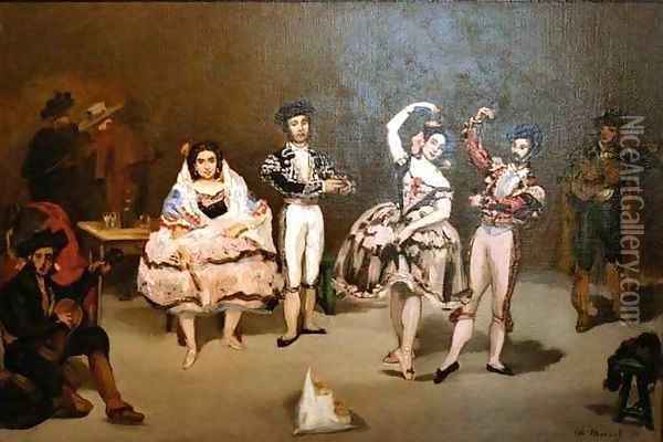 Spanish Ballet Oil Painting - Edouard Manet