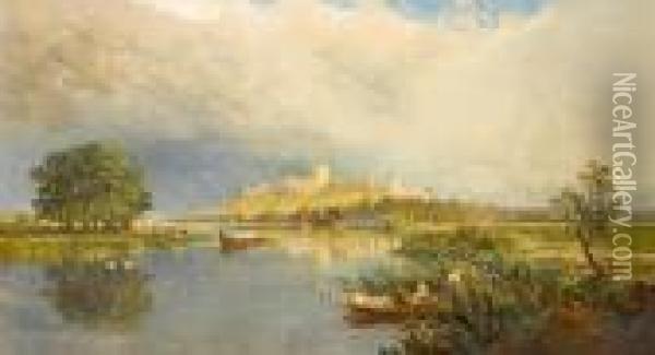 Windsor Oil Painting - Edmund John Niemann, Snr.