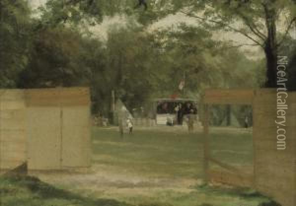 Hyde Park Oil Painting - Paul Fordyce Maitland