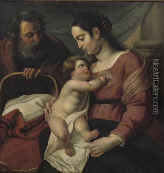 The Holy Family 2 Oil Painting - Jacob Jordaens