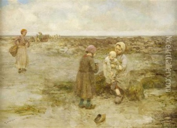 The Young Beach Comber Oil Painting - Robert McGregor