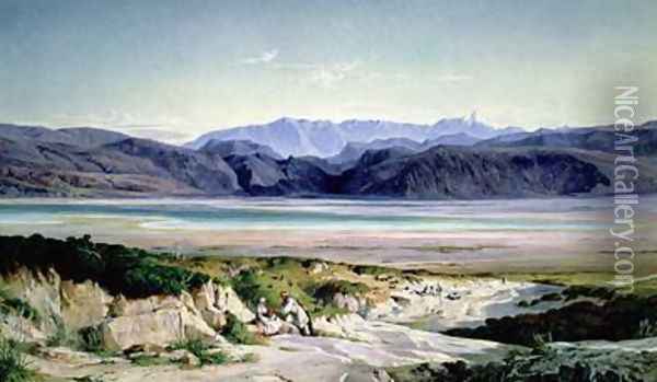 Thermopylae Oil Painting - Edward Lear