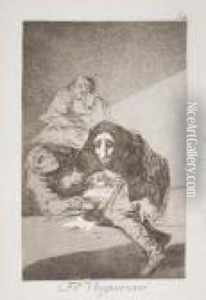 El Vergonzoso Oil Painting - Francisco De Goya y Lucientes