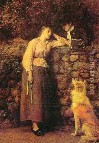 Effie Deans Oil Painting - Sir John Everett Millais
