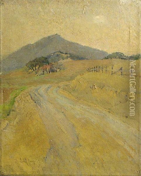 A Country Road Oil Painting - Isabel Hunter