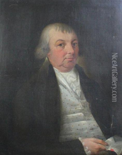 Portrait Of Lord Hislop Oil Painting - Thomas Hudson