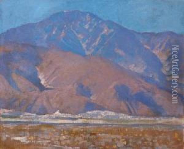 San Jacinto Mountain Landscape Oil Painting - Alson Skinner Clark