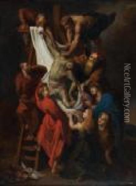 Deposition De Croix Oil Painting - Peter Paul Rubens