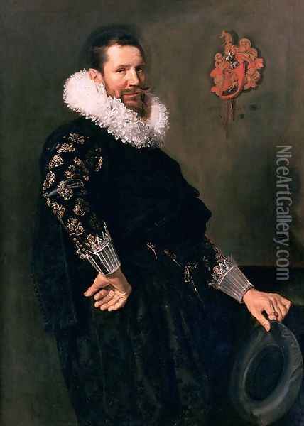 Paul Beresteyn, judge at Haarlem Oil Painting - Frans Hals