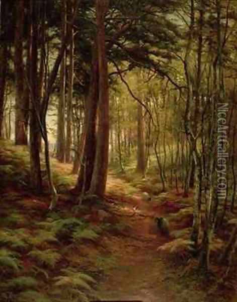 The Silent Evening Hour Oil Painting - Joseph Farquharson