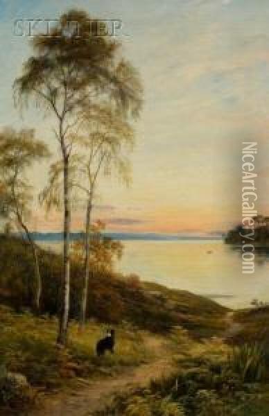 In The Highlands Oil Painting - John MacWhirter