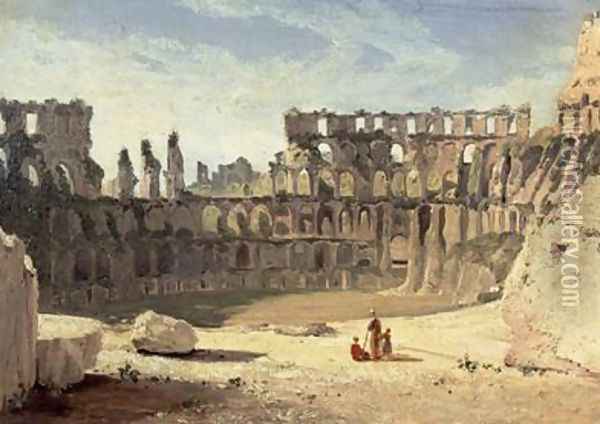 The Colosseum Rome Oil Painting - William Leighton Leitch