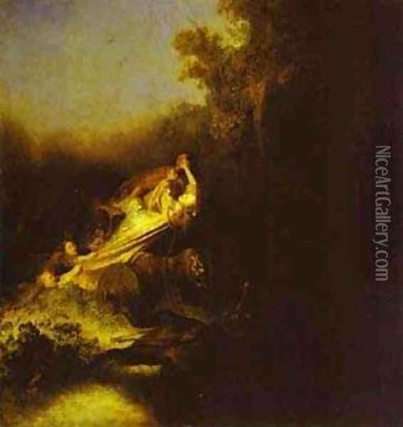 The Abduction Of Proserpine 1631 Oil Painting - Harmenszoon van Rijn Rembrandt