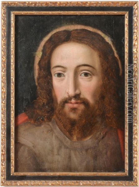 Portrait Of Christ Oil Painting - Bartolomeo Passarotti