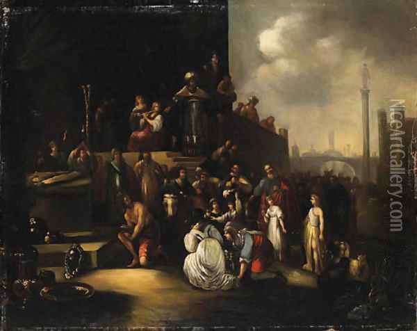 The Continence of Scipio Oil Painting - Jacob Willemsz De The Elder Wet