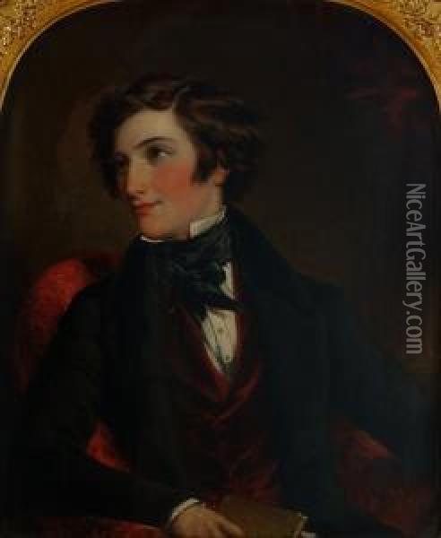 Robert Seymour Nash - A Portrait Oil Painting - John Partridge