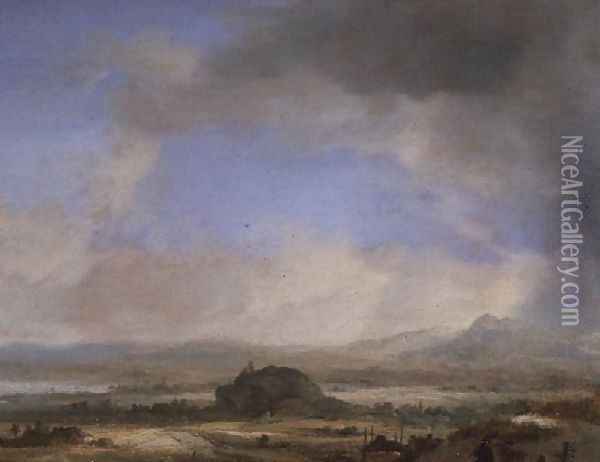 Landscape Oil Painting - Philips Wouwerman