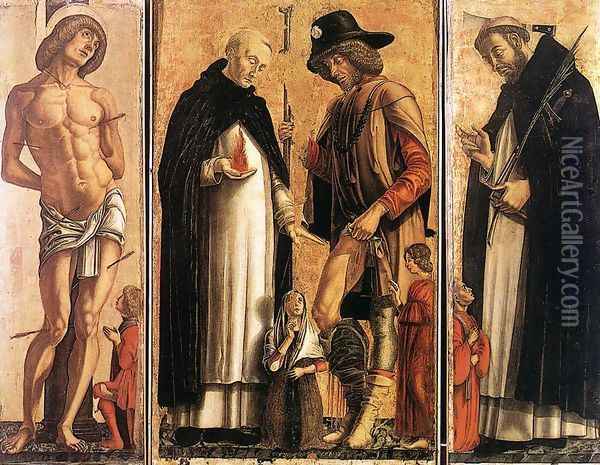 Polyptych 1475 Oil Painting - Andrea Da Murano