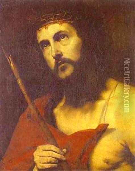 Christ In The Crown Of Thorns Oil Painting - Jusepe de Ribera