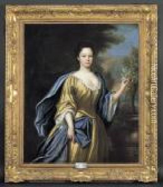 Ritratto Della Duchessa Di Bedford Oil Painting - Sir Peter Lely