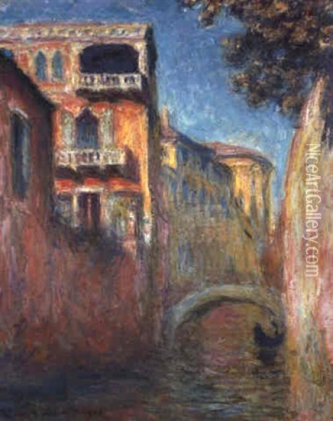 Le Rio De La Salute Oil Painting - Claude Monet