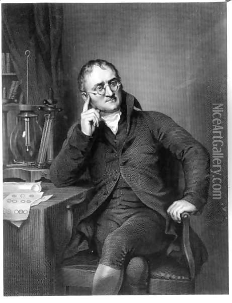 John Dalton Oil Painting - Joseph Allen