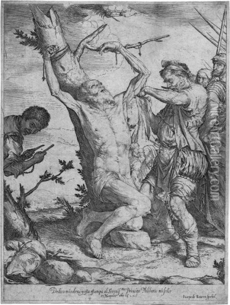 Das Martyrium Des Hl Oil Painting - Jusepe de Ribera