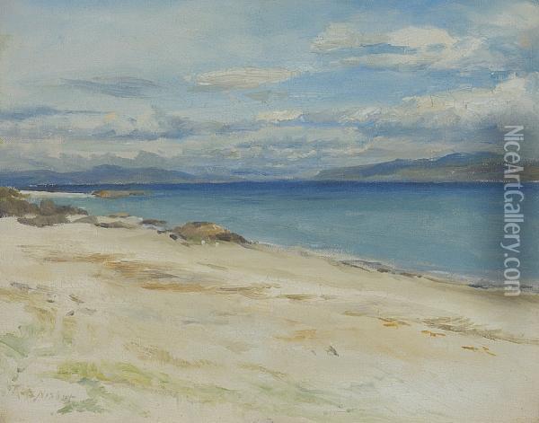 A Westcoast Seascape Oil Painting - Robert Buchan Nisbet