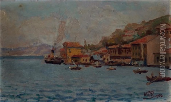 Cengelkoy Oil Painting - Halil Pasha