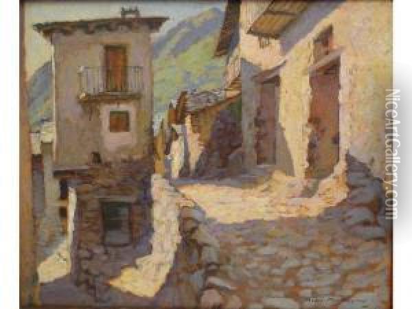 Maison Dans La Montagne Oil Painting - Henri Montassier