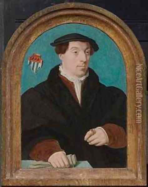 Johann von Aich (1510-49) Oil Painting - Bartholomaeus, the Elder Bruyn