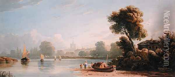 Chiswick, 1814 Oil Painting - John Varley