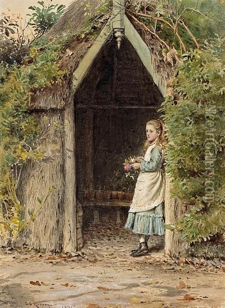 Daydreaming Oil Painting - George Goodwin Kilburne