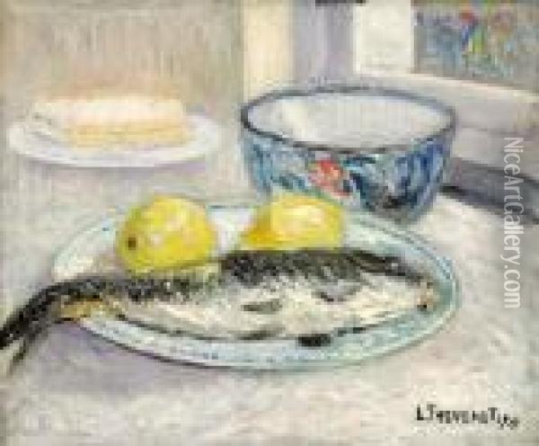 Stilleven (1911) Oil Painting - Louis Thevenet