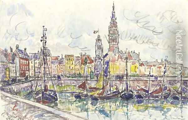 Dunkerque Oil Painting - Paul Signac