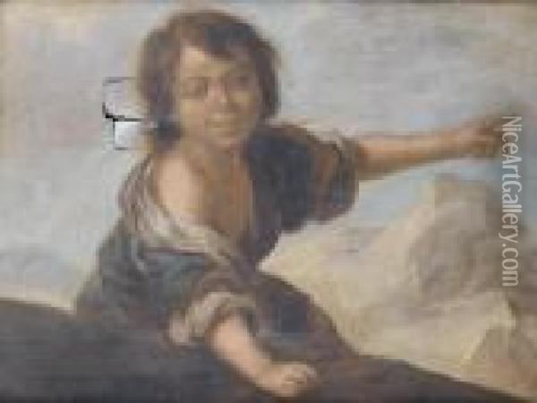 A Beggar Boy Oil Painting - Bartolome Esteban Murillo