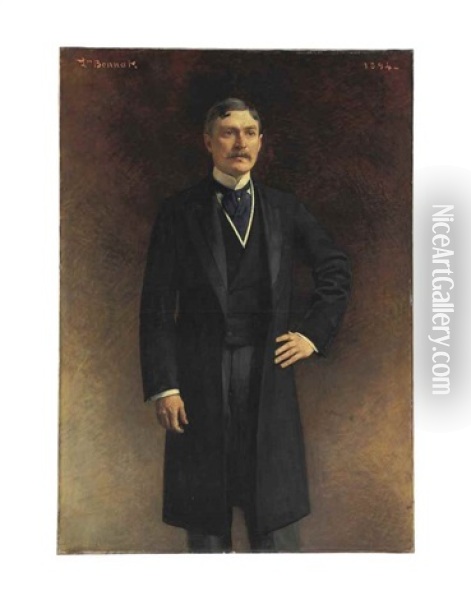 Marshall Orme Wilson (1860-1926) Oil Painting - Leon Bonnat