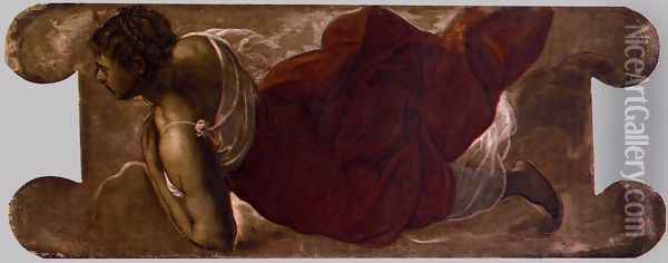 Female figure 2 Oil Painting - Jacopo Tintoretto (Robusti)
