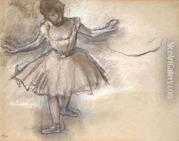 Danseuse 2 Oil Painting - Edgar Degas