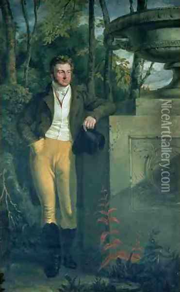 John Charles 3rd Earl Spencer Oil Painting - Sir George Hayter