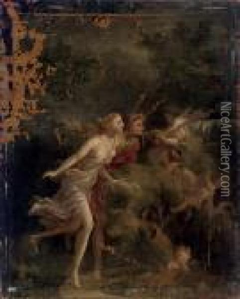 The Fountain Of Love Oil Painting - Jean-Honore Fragonard